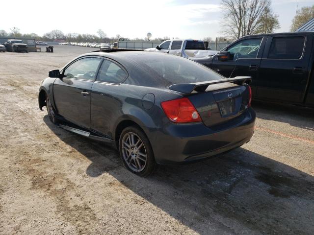 JTKDE177670201061 - 2007 TOYOTA SCION TC ნაცრისფერი ფოტო 3