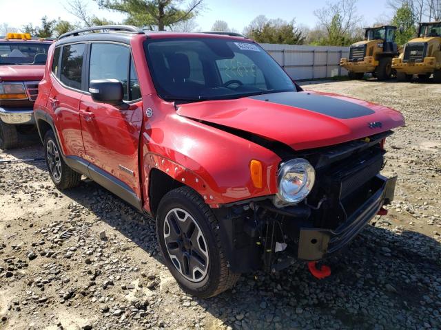 ZACCJBCT0FP****** - 2015 JEEP RENEGADE T RED photo 1