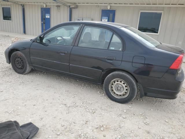 1HGES16355L020999 - 2005 HONDA CIVIC DX V CHARCOAL photo 2