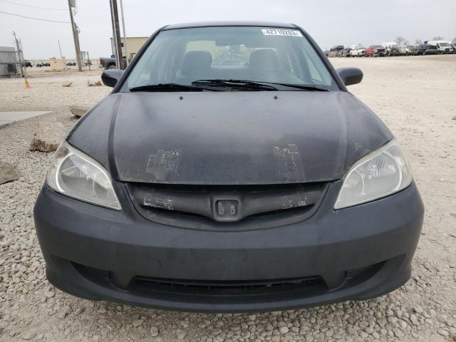 1HGES16355L020999 - 2005 HONDA CIVIC DX V CHARCOAL photo 5