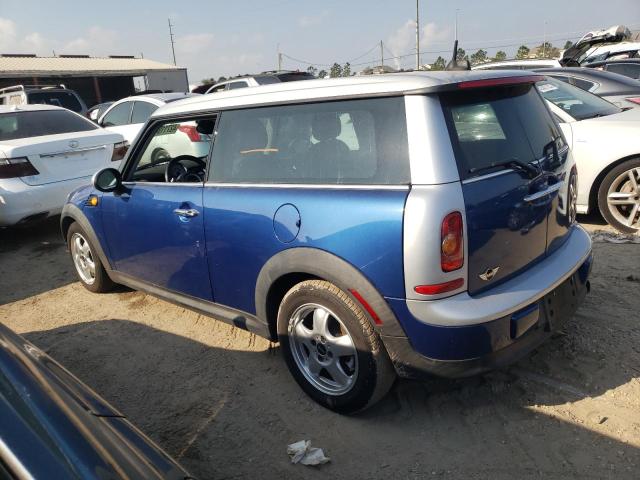 WMWML33538TN66503 - 2008 MINI COOPER CLU BLUE photo 2