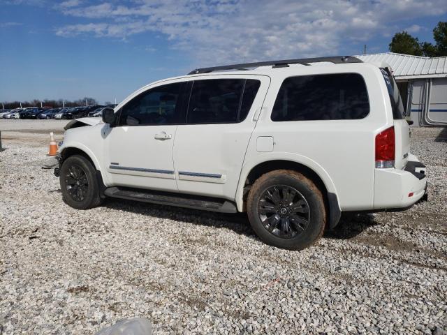 5N1BA0NE0FN615567 - 2015 NISSAN ARMADA PLA WHITE photo 2