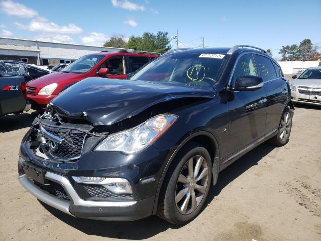 JN1BJ0RR7HM416156 - 2017 INFINITI QX50 BLACK photo 2