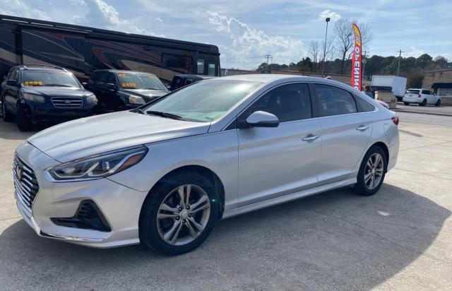 5NPE34AF5KH747588 - 2019 HYUNDAI SONATA LIM SILVER photo 2