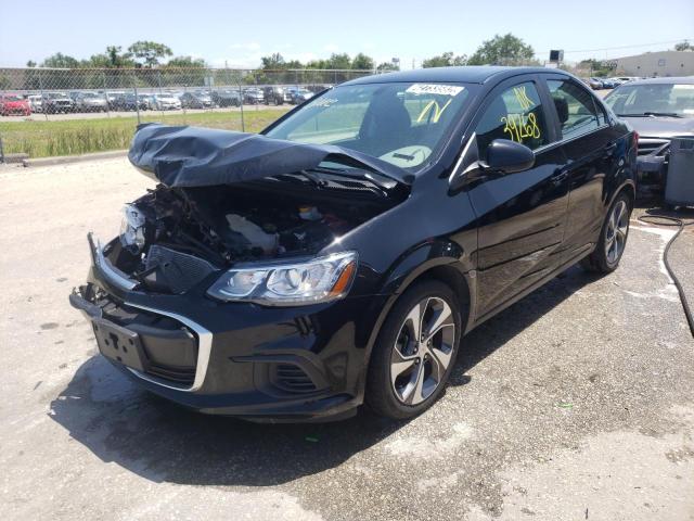 1G1JF5SB1L4113170 - 2020 CHEVROLET SONIC PREM BLACK photo 2