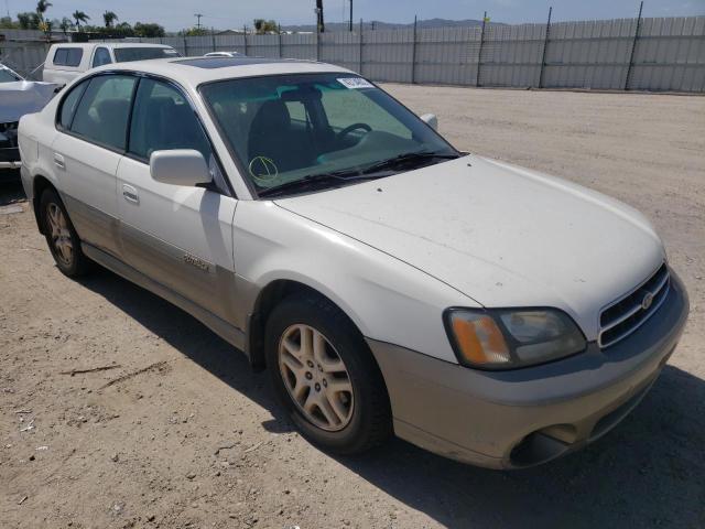 4S3BE686317213443 - 2001 SUBARU LEGACY OUT WHITE photo 1