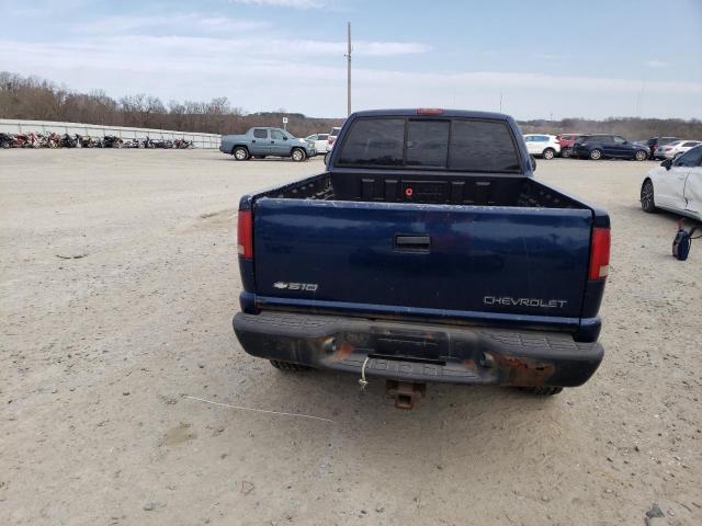 1GCCT19W018179189 - 2001 CHEVROLET S TRUCK S1 BLUE photo 6