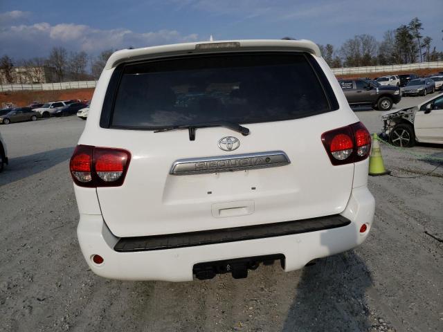 5TDKY5G14KS073563 - 2019 TOYOTA SEQUOIA LI WHITE photo 6