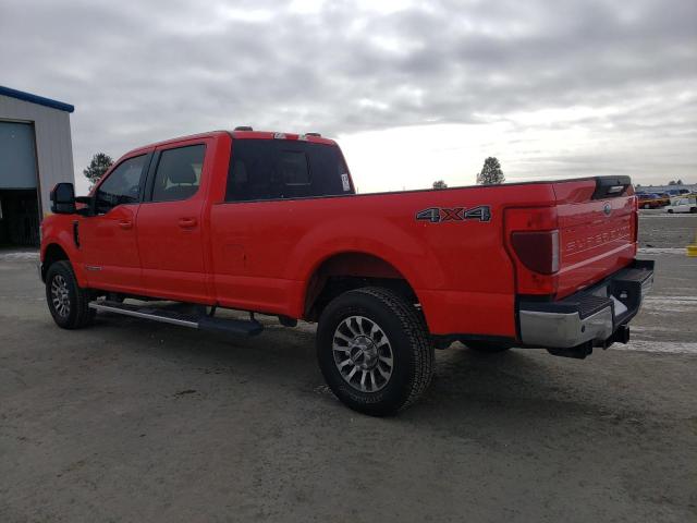 1FT8W3BTXLED06883 - 2020 FORD F350 SUPER RED photo 2