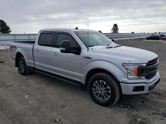 1FTFW1E46KKE96259 - 2019 FORD F150 SUPER SILVER photo 4