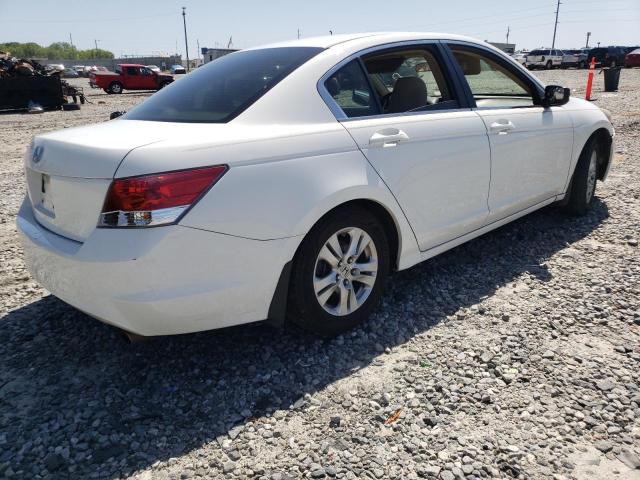 JHMCP26418C063650 - 2008 HONDA ACCORD LXP WHITE photo 4