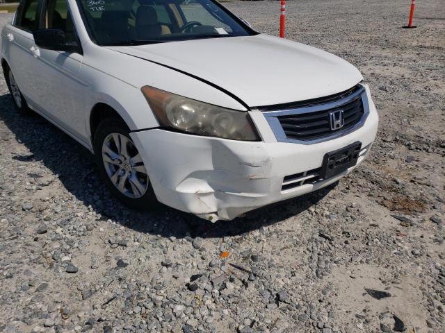 JHMCP26418C063650 - 2008 HONDA ACCORD LXP WHITE photo 9