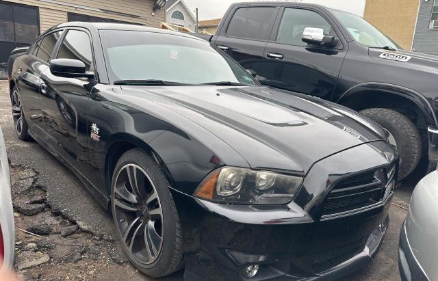 2C3CDXGJ1DH506757 - 2013 DODGE CHARGER SU BLACK photo 1