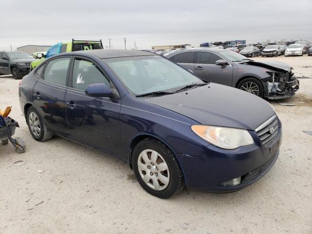 KMHDU46D18U338059 - 2008 HYUNDAI ELANTRA GL BLUE photo 4