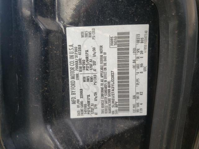 5LMEU27A3YLJ22827 - 2000 LINCOLN NAVIGATOR 黑色 照片 10