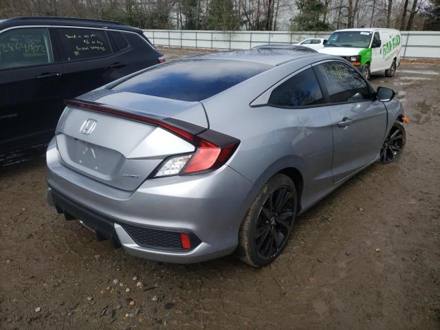 2HGFC4B88KH304947 - 2019 HONDA CIVIC SPOR GRAY photo 4