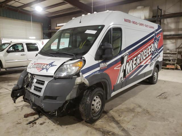 3C6TRVDG9EE120005 - 2014 RAM PROMASTER WHITE photo 2