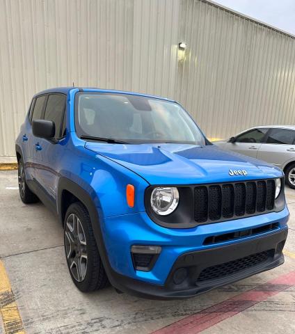 ZACNJAAB0LPL87833 - 2020 JEEP RENEGADE S BLUE photo 1