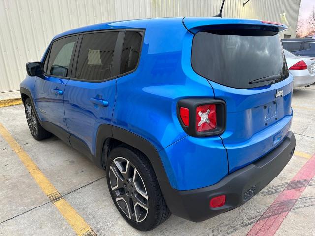 ZACNJAAB0LPL87833 - 2020 JEEP RENEGADE S BLUE photo 3