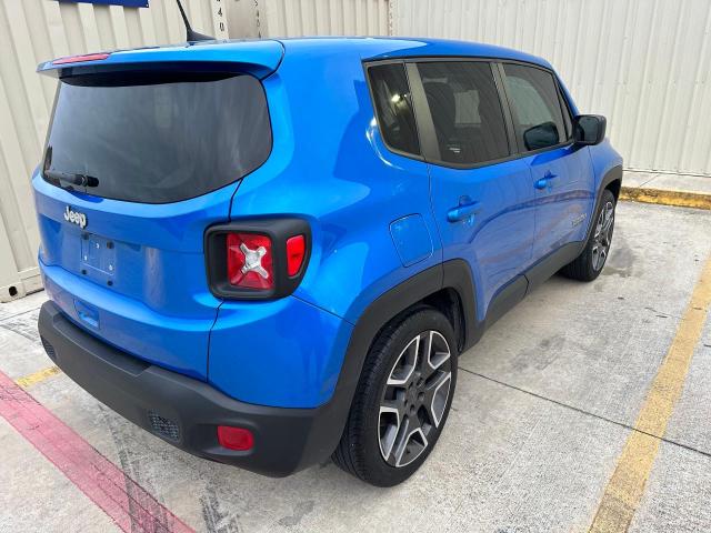 ZACNJAAB0LPL87833 - 2020 JEEP RENEGADE S BLUE photo 4