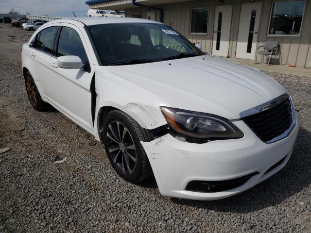 1C3CCBCG8EN120586 - 2014 CHRYSLER 200 LIMITE WHITE photo 4