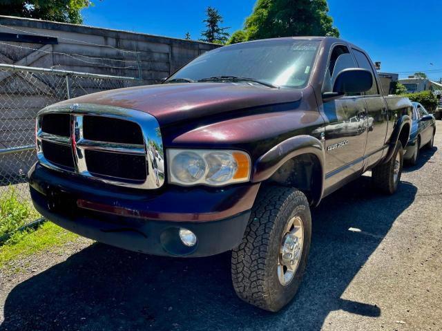 3D7KS28C95G786967 - 2005 DODGE RAM 2500 S RED photo 2