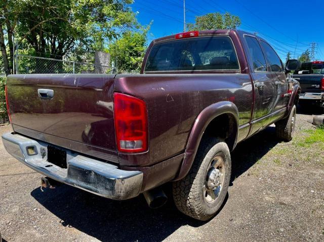 3D7KS28C95G786967 - 2005 DODGE RAM 2500 S RED photo 4