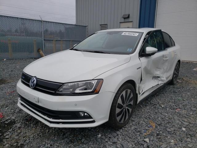 3VW637AJ3GM366380 - 2016 VOLKSWAGEN JETTA HYBRID  photo 2