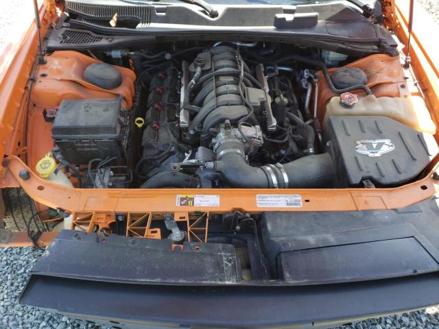 2C3CDYBT4EH205481 - 2014 DODGE CHALLENGER ORANGE photo 7