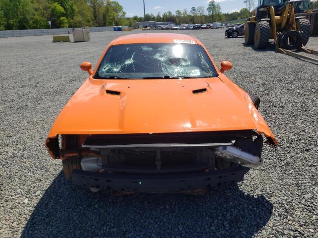 2C3CDYBT4EH205481 - 2014 DODGE CHALLENGER ORANGE photo 9