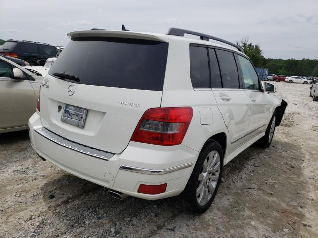 WDCGG8HB0CF935531 - 2012 MERCEDES-BENZ GLK 350 4M WHITE photo 4