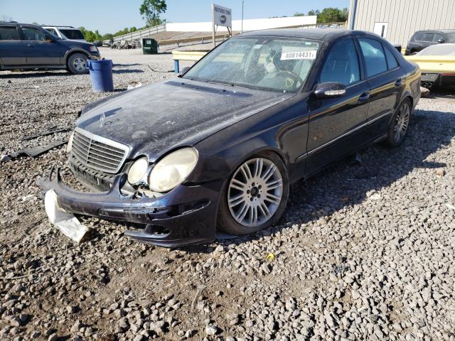 WDBUF56J36A944972 - 2006 MERCEDES-BENZ E 350 BLUE photo 2