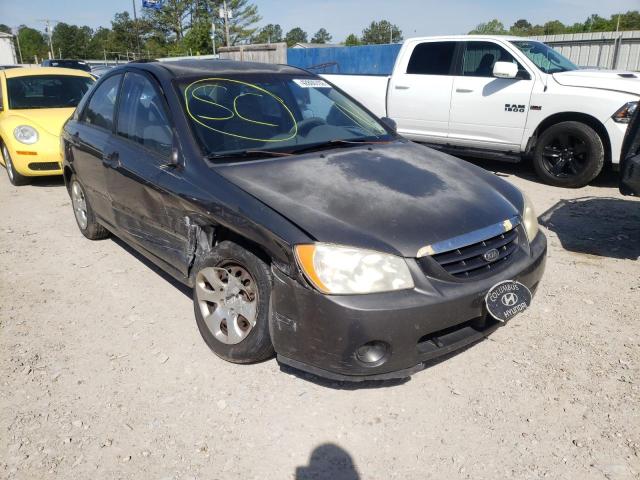 KNAFE121665304532 - 2006 KIA SPECTRA LX GRAY photo 1