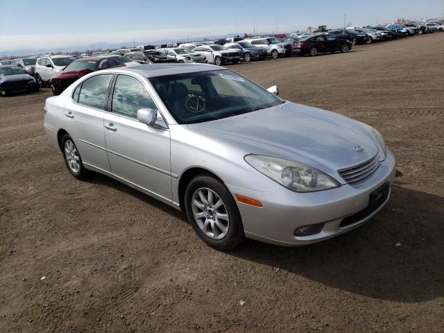 JTHBF30G130147713 - 2003 LEXUS ES 300 SILVER photo 1