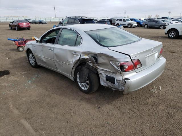 JTHBF30G130147713 - 2003 LEXUS ES 300 SILVER photo 3