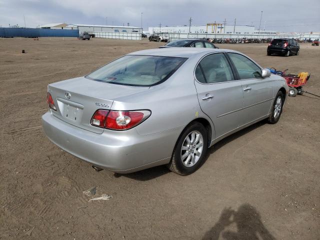 JTHBF30G130147713 - 2003 LEXUS ES 300 SILVER photo 4