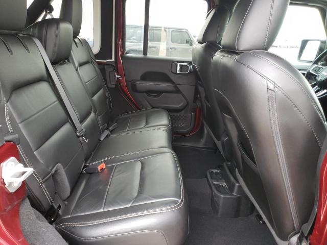 1C4HJXEN3MW706167 - 2021 JEEP WRANGLER U BURGUNDY photo 10