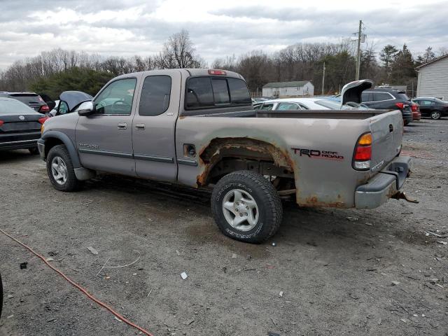 5TBBT4411YS107327 - 2000 TOYOTA TUNDRA ACC Bleu photo 2