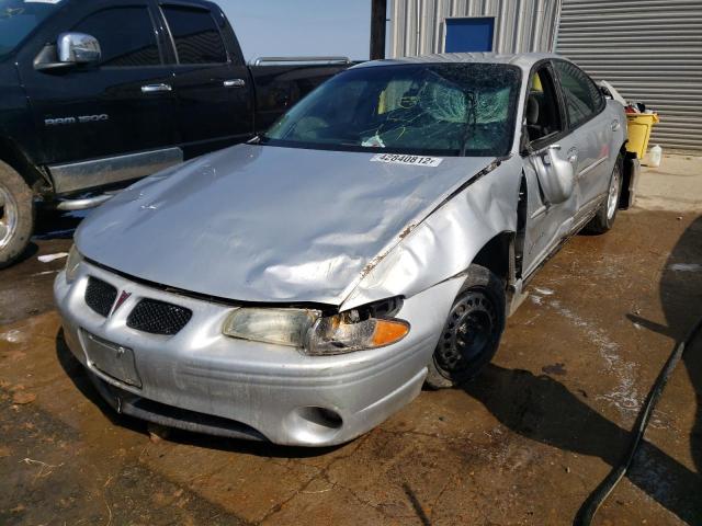1G2WP52K41F237157 - 2001 PONTIAC GRAND PRIX SILVER photo 2