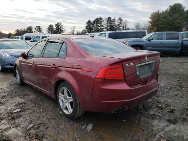 19UUA66256A065795 - 2006 ACURA 3.2TL BURGUNDY photo 3