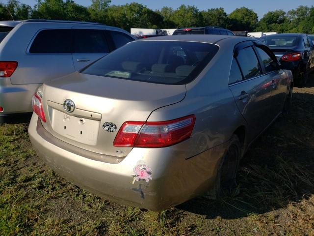 4T1BE46K07U****** - 2007 TOYOTA CAMRY GOLD photo 4