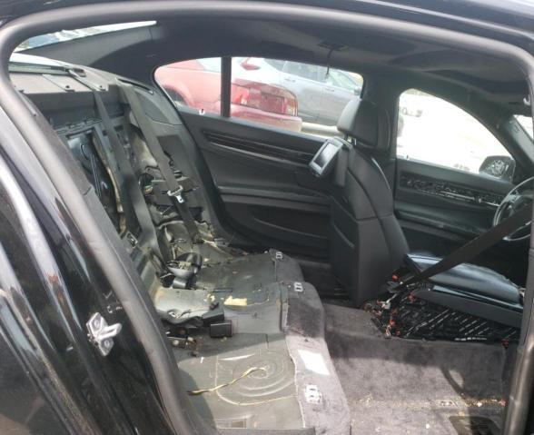 WBAKA8C58ACY35997 - 2010 BMW 750 I BLACK photo 6