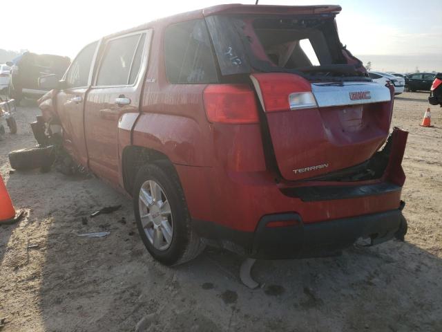 2GKALMEK7D6141243 - 2013 GMC TERRAIN SL RED photo 3