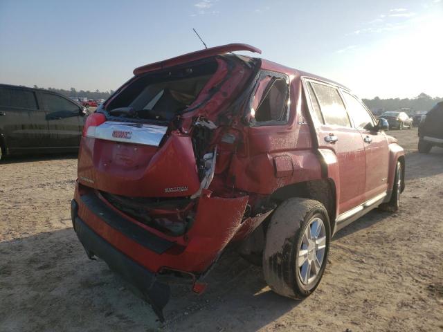 2GKALMEK7D6141243 - 2013 GMC TERRAIN SL RED photo 4