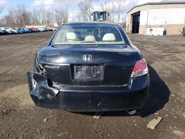 1HGCP26479A020057 - 2009 HONDA ACCORD LXP BLACK photo 6