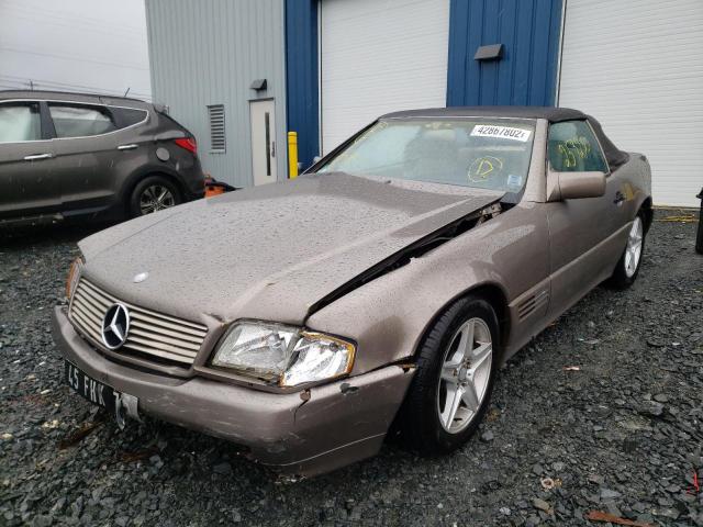 WDBFA61E3LF013037 - 1990 MERCEDES-BENZ 300 SL BEIGE photo 2