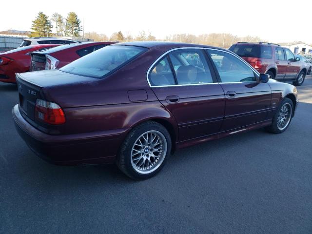 WBADT63491CF00992 - 2001 BMW 530 I AUTO BURGUNDY photo 3