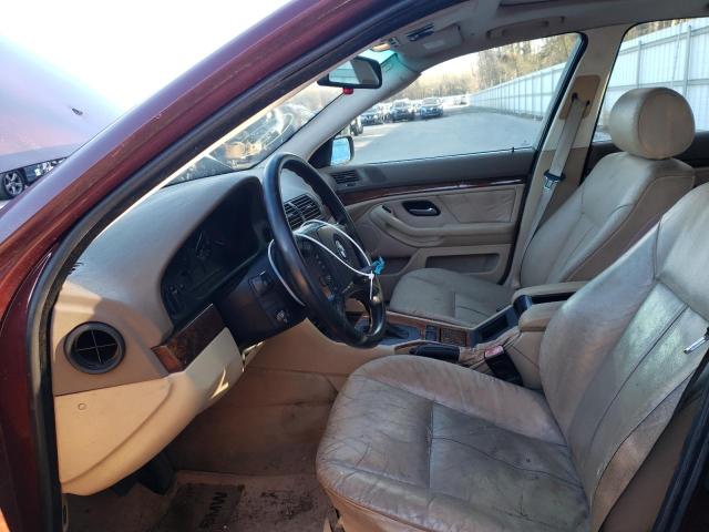 WBADT63491CF00992 - 2001 BMW 530 I AUTO BURGUNDY photo 7