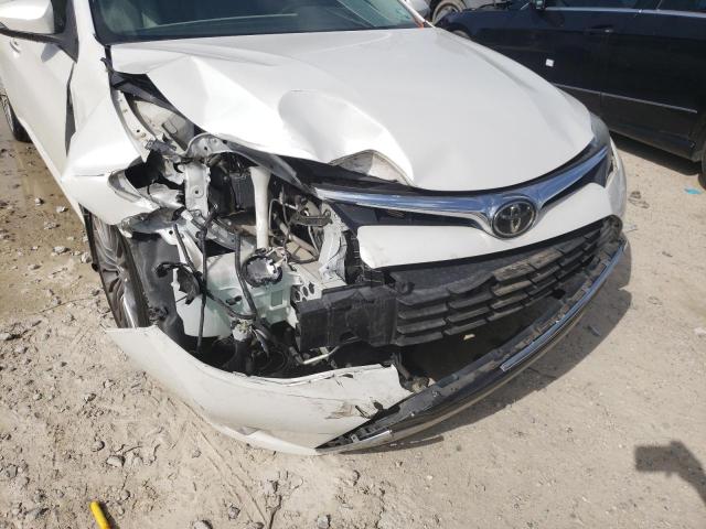 4T1BK1EB5GU235110 - 2016 TOYOTA AVALON XLE WHITE photo 9