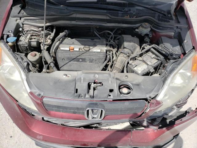 JHLRE38357C043043 - 2007 HONDA CR-V LX MAROON photo 7